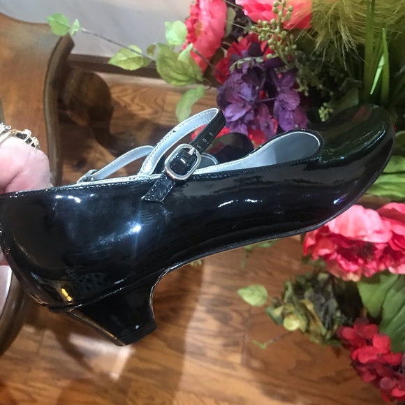 NINA kids NEW Patent look Girls Size 31/2  Heels - Picture 8 of 11